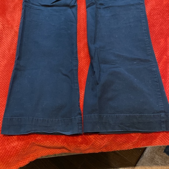 GAP Black Pants Hip Slung Fit Sz 8R - Picture 6 of 7